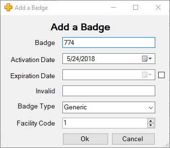XPressEntry Add User Badge