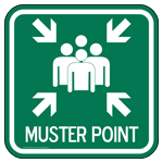 muster location