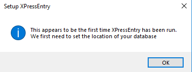 XPressEntry Eerste installatie