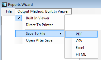 xpressentry open after save from reports wizard