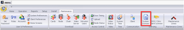 amag symmetry data connecct license