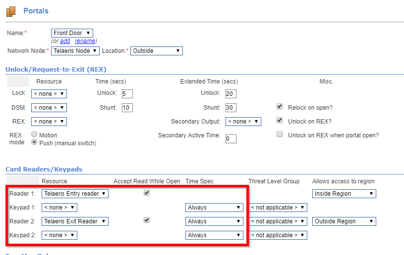 xpressentry s2 portals