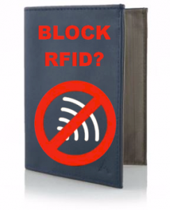 RFID-Blocking Brieftaschen