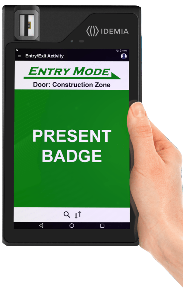 Tablette XPressEntry + IDEMIA ID Screen