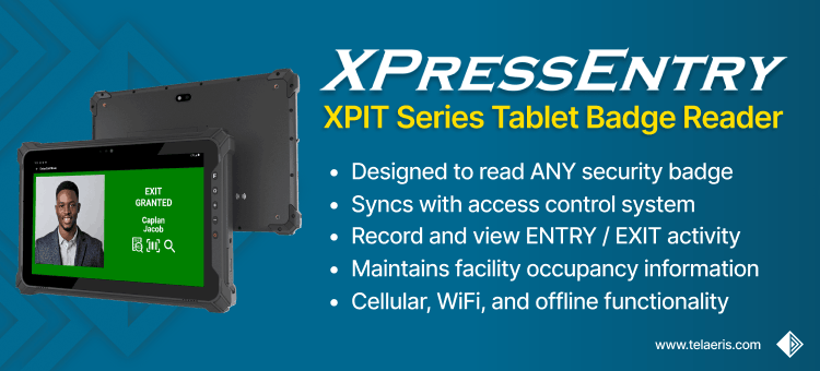 XPIT Series Tablet Badge Reader