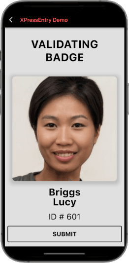 XPressEntry app preview