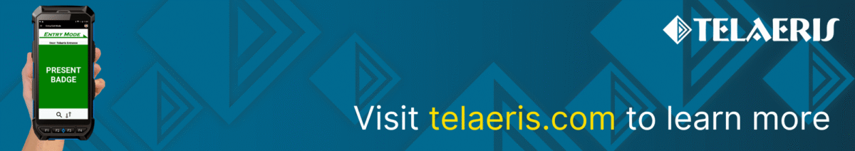 Visit telaeris.com to learn more about XPressEntry handheld readers