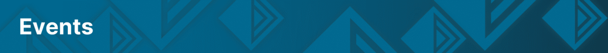 Upcoming security industry events section header